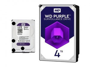 اینترنال وسترن دیجیتال مدل Purple WD40PURX ظرفیت 4 ترابایت 300x225 - هارد 4 ترابایت وسترن بنفش گارانتی اصلی