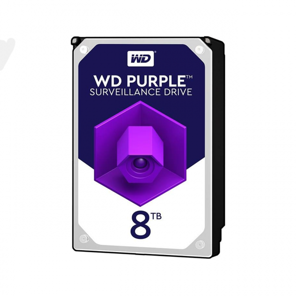 دیسک اینترنال 8 ترابایت بنفش وسترن Western Digital Purple 600x600 - هارد 8 ترابایت وسترن بنفش گارانتی اصلی