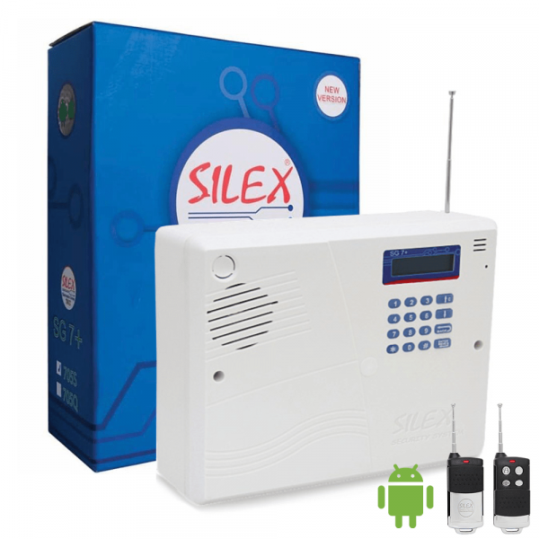 silex sg7plus base 0 min 600x600 - دزدگیر سیم کارتی سایلکس Silex SG7+